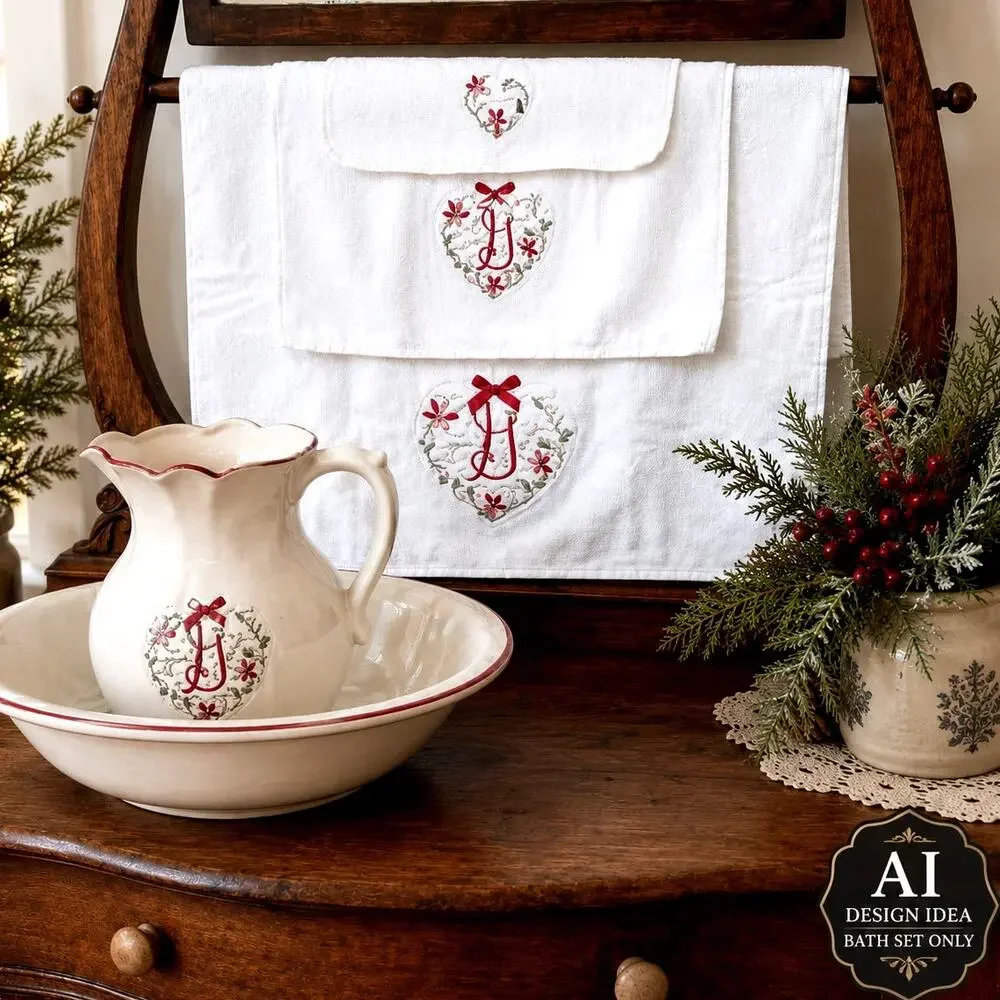 Christmas Towels add authentic
